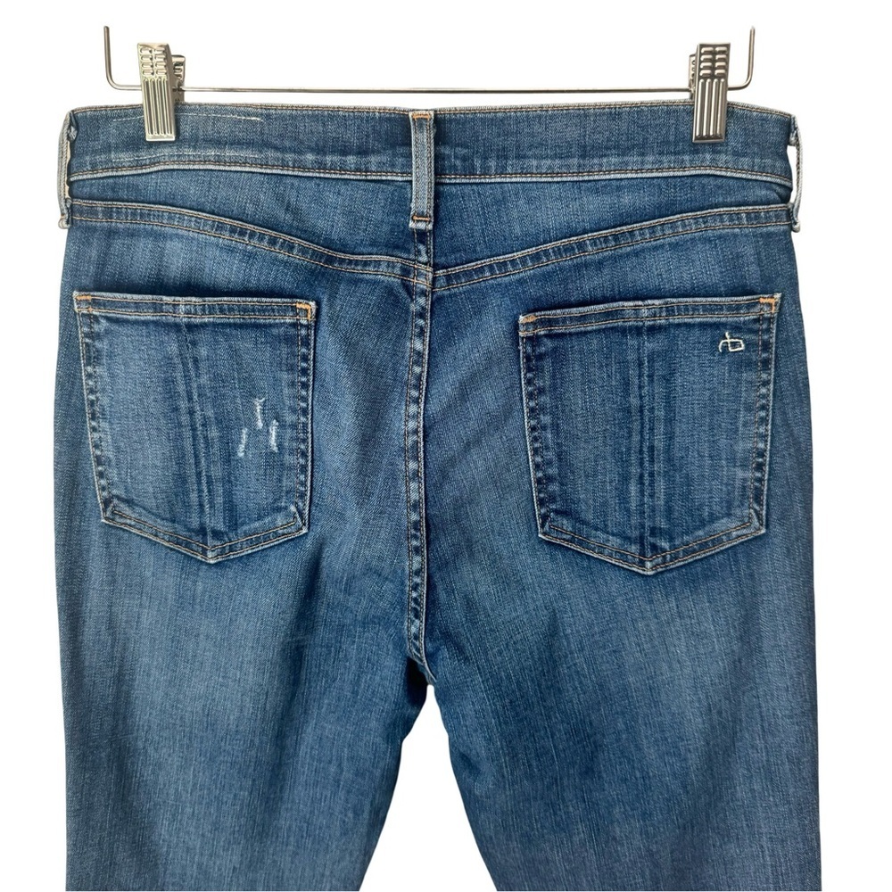 RAG & BONE High Rise Skinny Jeans El Cut Hem With Original Tags Size 31 - Picture 13 of 16